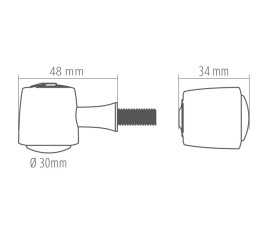 Clignotants LED HIGHSIDER Enterprise