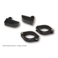 Kit support de clignotants HIGHSIDER M8 - 35-37 mm