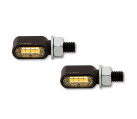 Clignotants LED HIGHSIDER Little Bronx 2en1 - clignotant/feu de position avant - par paire - 1108585001