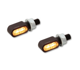 Clignotants LED HIGHSIDER Little Bronx 2en1 - clignotant/feu de position avant - par paire