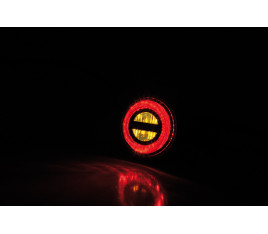 Clignotant LED HIGHSIDER Rocket Bullet 3en1 - clignotant/feu stop/feu de position arrière