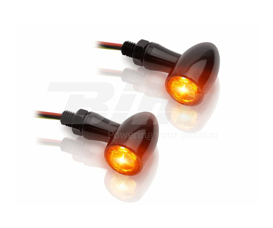 Clignotants LED V-PARTS 12V alu noir