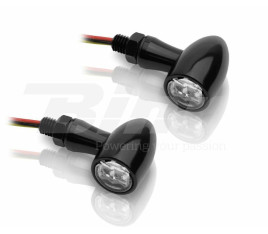 Clignotants LED V-PARTS 12V alu noir