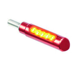 Clignotants LIGHTECH Led aluminium rouge - 1071942