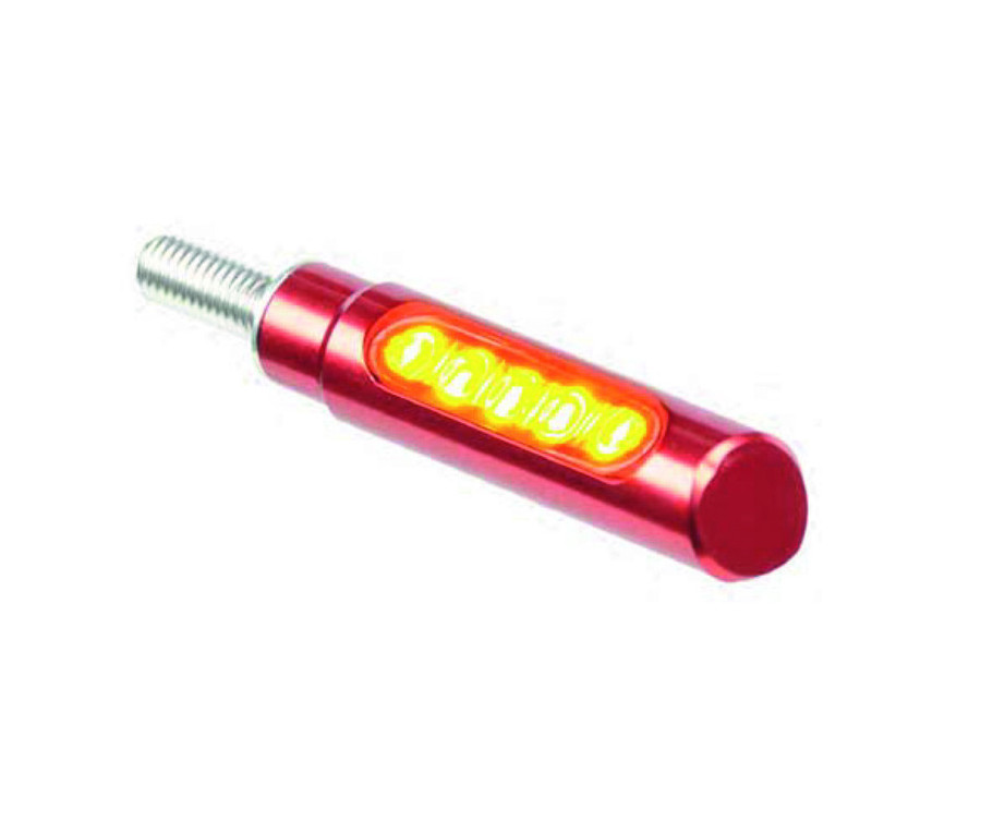 Clignotants LIGHTECH Led aluminium rouge