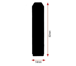 Clignotants V PARTS Line LED noir universel