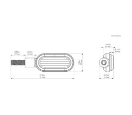 Clignotants avant DENALI T3 Modular Switchback