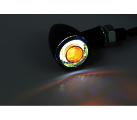 Clignotant LED HIGHSIDER Apollo Bullet 2en1 - clignotant/feu de position avant