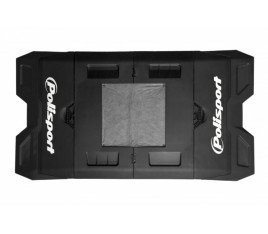 Tapis récupérateur pliable POLISPORT Bike Mat noir