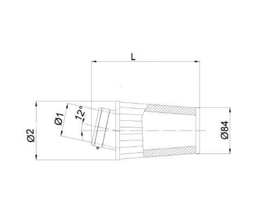 Filtre à air BMC conique Ø65mm - FBSA65-128