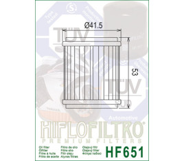 Filtre à huile HIFLOFILTRO - HF651 Husqvarna/KTM