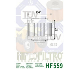 Filtre à huile HIFLOFILTRO - HF559