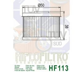 Filtre à huile HIFLOFILTRO - HF113 Honda