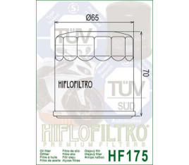 Filtre à huile HIFLOFILTRO - HF175