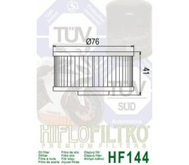 Filtre à huile HIFLOFILTRO - HF144 Yamaha