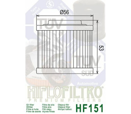 Filtre à huile HIFLOFILTRO - HF151