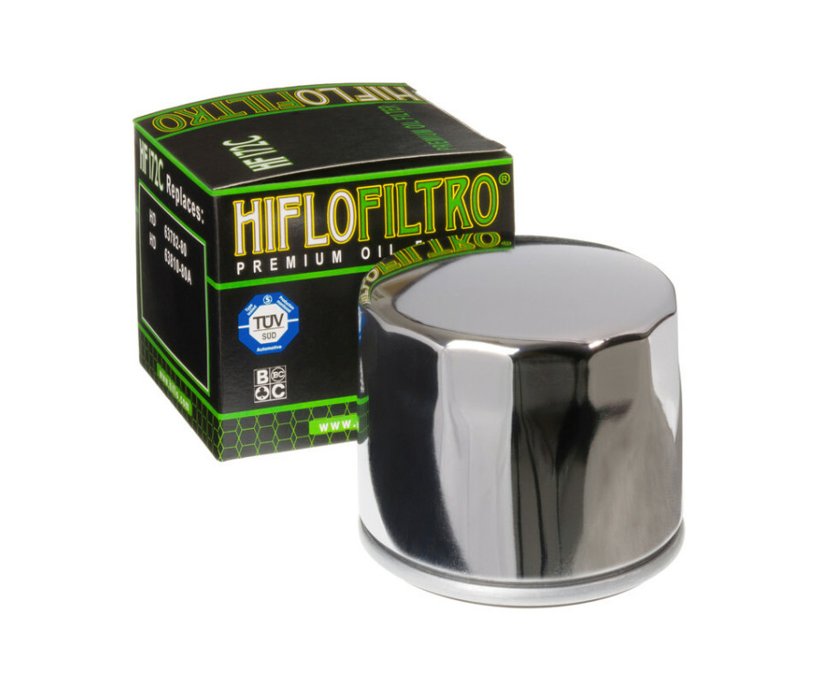 Filtre à huile HIFLOFILTRO Chrome - HF172C