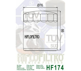 Filtre à huile HIFLOFILTRO Chrome - HF174C