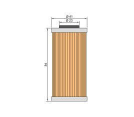 Filtre à huile TWIN AIR - 140023 Husqvarna - 1018659