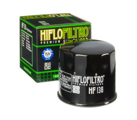 Filtre à huile HIFLOFILTRO Noir brillant - HF138 - 1000469