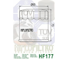 Filtre à huile HIFLOFILTRO - HF177 Buell