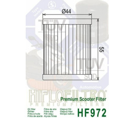 Filtre à huile HIFLOFILTRO - HF972