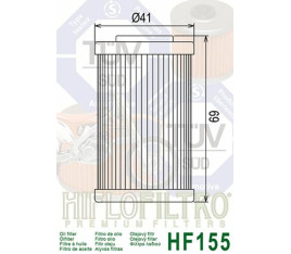 Filtre à huile HIFLOFILTRO - HF155