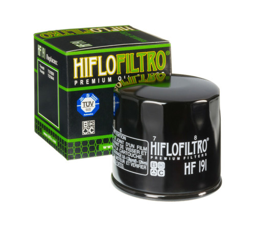 Filtre à huile HIFLOFILTRO - HF191 - 1000513