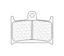 Plaquettes de frein CL BRAKES route métal fritté - 2961A3+ - 1035074