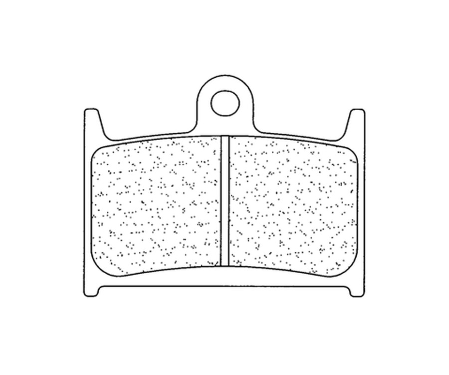 Plaquettes de frein CL BRAKES route métal fritté - 2961A3+