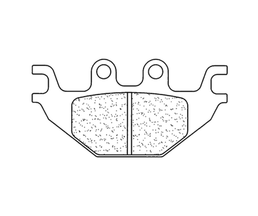 Plaquettes de frein CL BRAKES Route métal fritté - 1147RX3