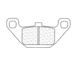 Plaquettes de frein CL BRAKES route métal fritté - 2285A3+