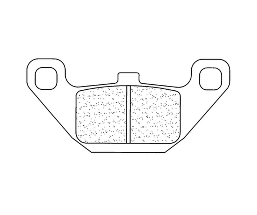 Plaquettes de frein CL BRAKES route métal fritté - 2285A3+