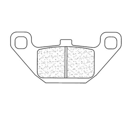 Plaquettes de frein CL BRAKES route métal fritté - 2285A3+ - 1034832