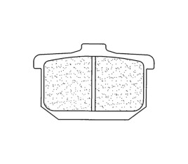 Plaquettes de frein CL BRAKES route métal fritté - 2285A3+