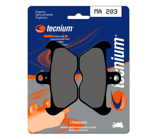 Plaquettes de frein TECNIUM route organique - MA203 - 1022418