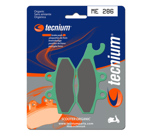 Plaquettes de frein TECNIUM Scooter organique - ME286 - 1022668