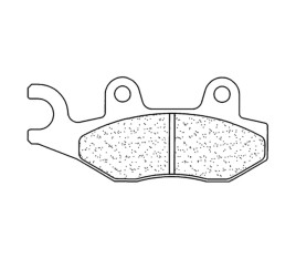 Plaquettes de frein CL BRAKES Route métal fritté - 2288RX3 - 1034841