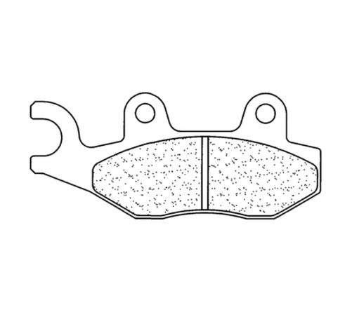 Plaquettes de frein CL BRAKES Route métal fritté - 2288RX3 - 1034841