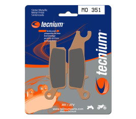 Plaquettes de frein TECNIUM MX/Quad métal fritté - MO351 - 1022892