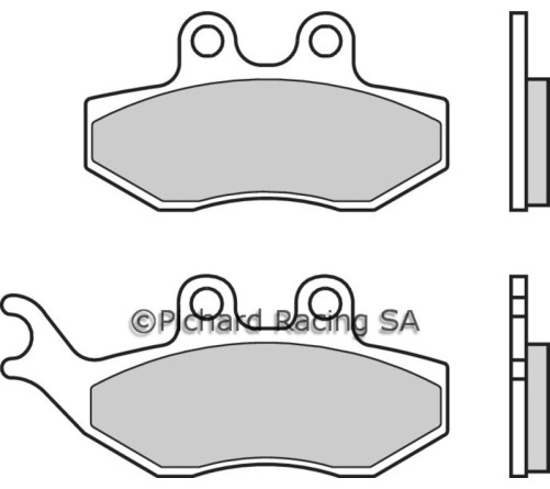 Plaquettes de frein BREMBO Scooter carbone céramique - 07049 - 1035697