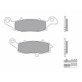 Plaquettes de frein BREMBO route métal fritté - 07KA19SA