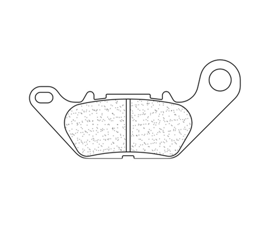 Plaquettes de frein CL BRAKES route métal fritté - 1224A3+