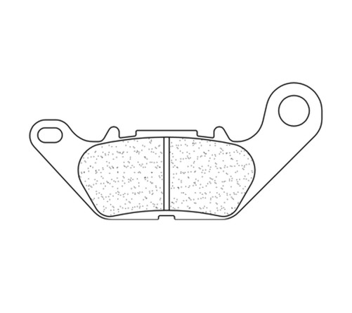 Plaquettes de frein CL BRAKES route métal fritté - 1224A3+ - 1048272