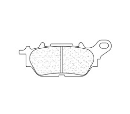 Plaquettes de frein CL BRAKES route métal fritté - 1224A3+