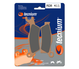 Plaquettes de frein TECNIUM Racing MX/Quad métal fritté - MOR411 - 1023013