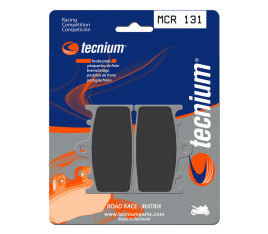 Plaquettes de frein TECNIUM Racing métal fritté carbone - MCR131