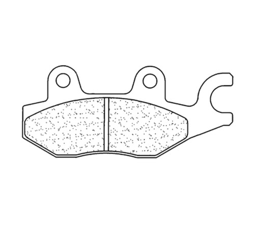 Plaquettes de frein CL BRAKES route métal fritté - 2326S4 - 1034895