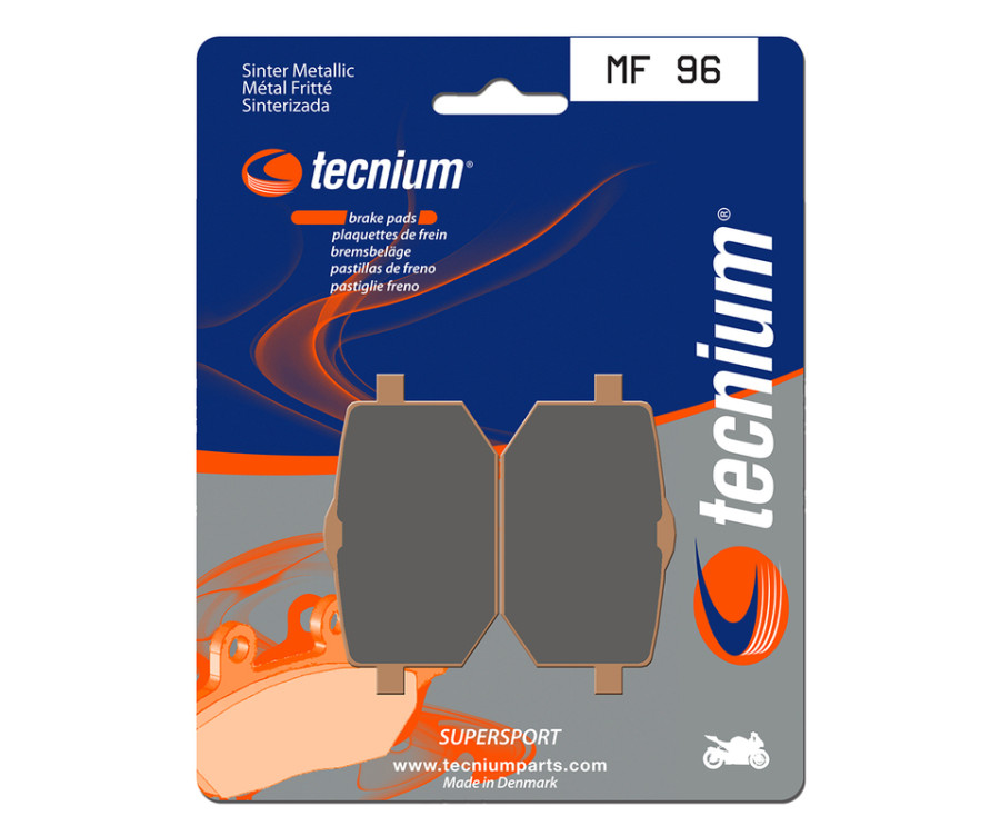 Plaquettes de frein TECNIUM Performance métal fritté - MF96