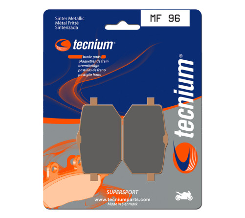 Plaquettes de frein TECNIUM Performance métal fritté - MF96 - 1022809